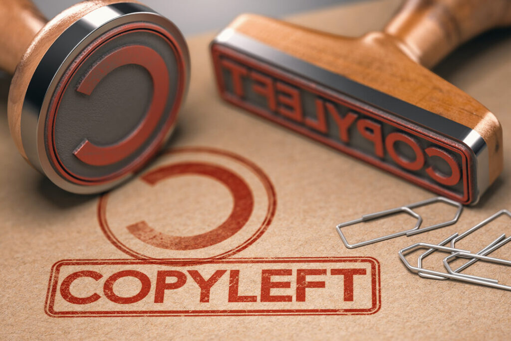 Qué es el copyleft
