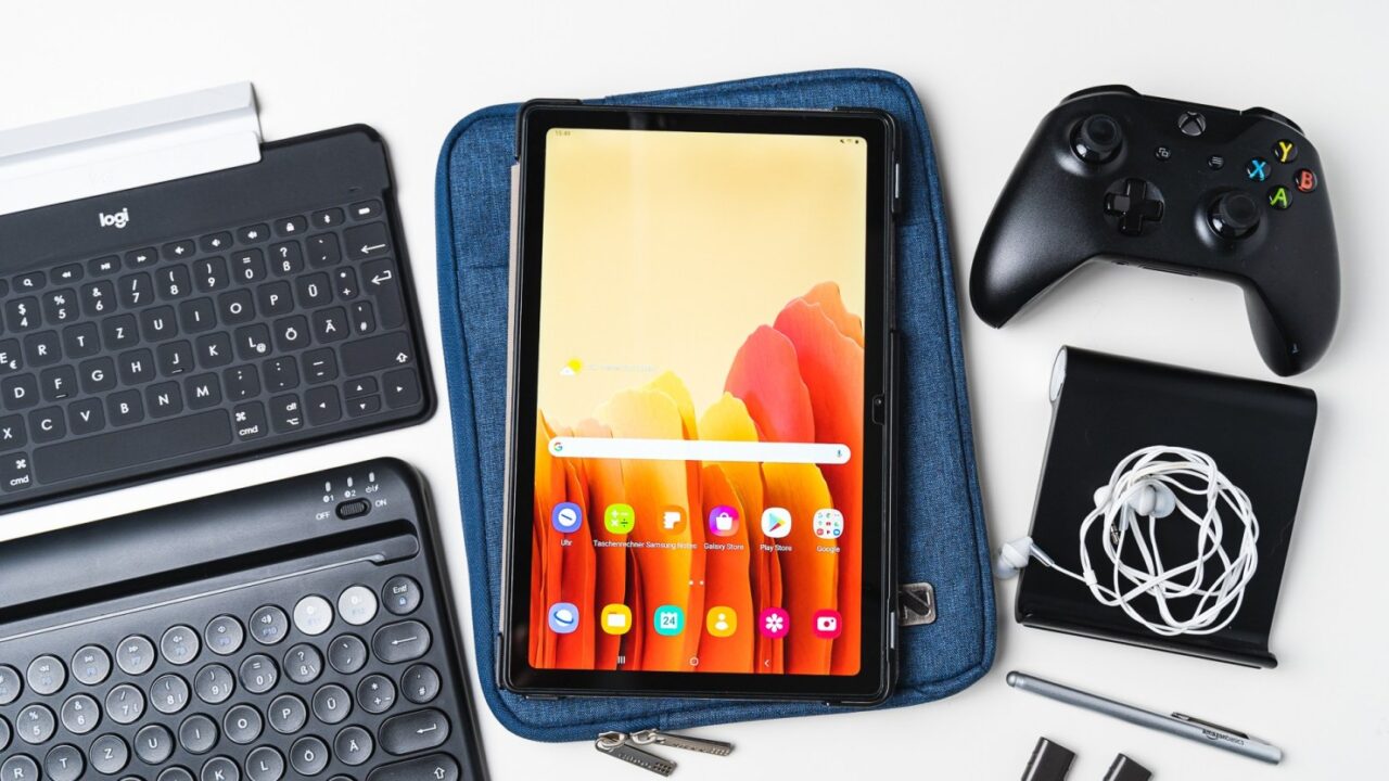 pueblo Implacable propietario Mejores accesorios Samsung Galaxy Tab A7 2021 - Tecno Simple