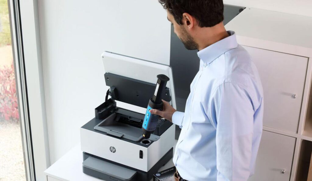 recargar toner de impresora laser