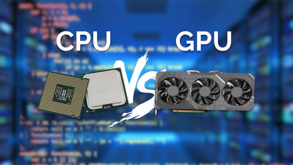 Renderización CPU vs GPU