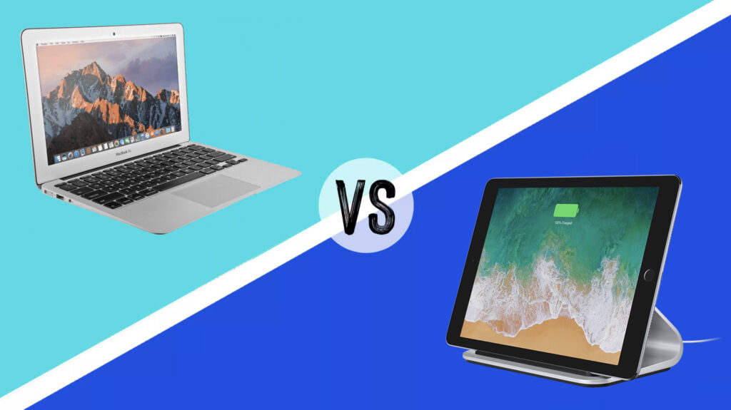 Tablets vs computadoras portátiles