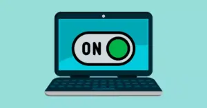 Cómo encender una computadora portátil sin botón de encendido