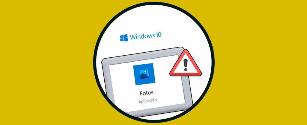 La aplicación Fotos de Windows 10 no funciona